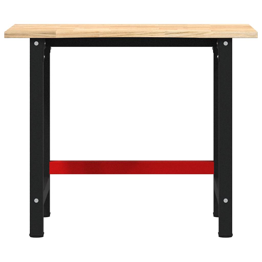 Workbench 100x60x81.5 cm Solid Wood Oak