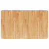 Workbench Light Brown 100x60x(71.5-98) cm Solid Wood Oak Rectangular