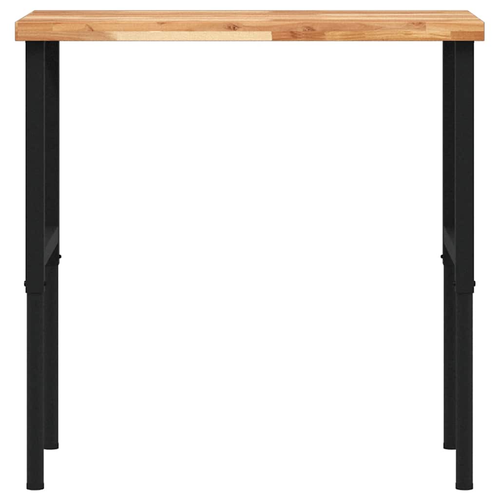 Workbench 100x60x(73-99.5) cm Solid Wood Acacia Rectangular
