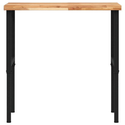 Workbench 100x60x(73-99.5) cm Solid Wood Acacia Rectangular