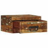 Wall-mounted Bedside Cabinets 2 pcs Solid Wood Reclaimed