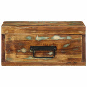 Wall-mounted Bedside Cabinets 2 pcs Solid Wood Reclaimed