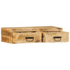 Wall-mounted TV Cabinet 80x30x19 cm Solid Rough Wood Mango