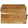 Wall-mounted TV Cabinet 80x30x19 cm Solid Wood Acacia