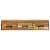 Wall-mounted TV Cabinet 100x30x19 cm Solid Wood Acacia