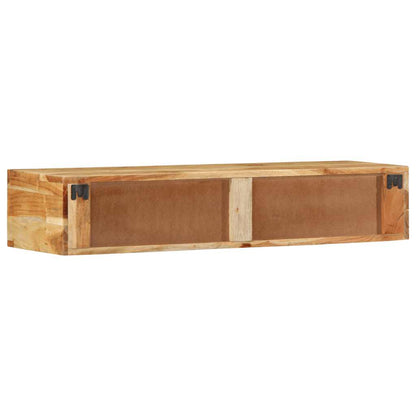 Wall-mounted TV Cabinet 100x30x19 cm Solid Wood Acacia