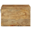 Wall-mounted TV Cabinet 60x30x19 cm Solid Rough Wood Mango