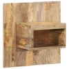 Bedside Cabinet 50x27x50 cm Solid Rough Wood Mango