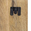 Bedside Cabinet 50x27x50 cm Solid Rough Wood Mango