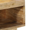 Bedside Cabinet 50x27x50 cm Solid Rough Wood Mango
