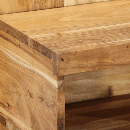 Bedside Cabinet 50x27x50 cm Solid Wood Acacia