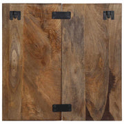 Bedside Cabinet Multicolour 50x27x50 cm Solid Wood Reclaimed
