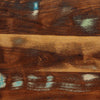 Headboard 120 cm Solid Wood Reclaimed and Iron