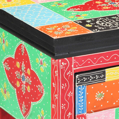 Console Table with Drawer Multicolour 80 x 35 x 76 cm