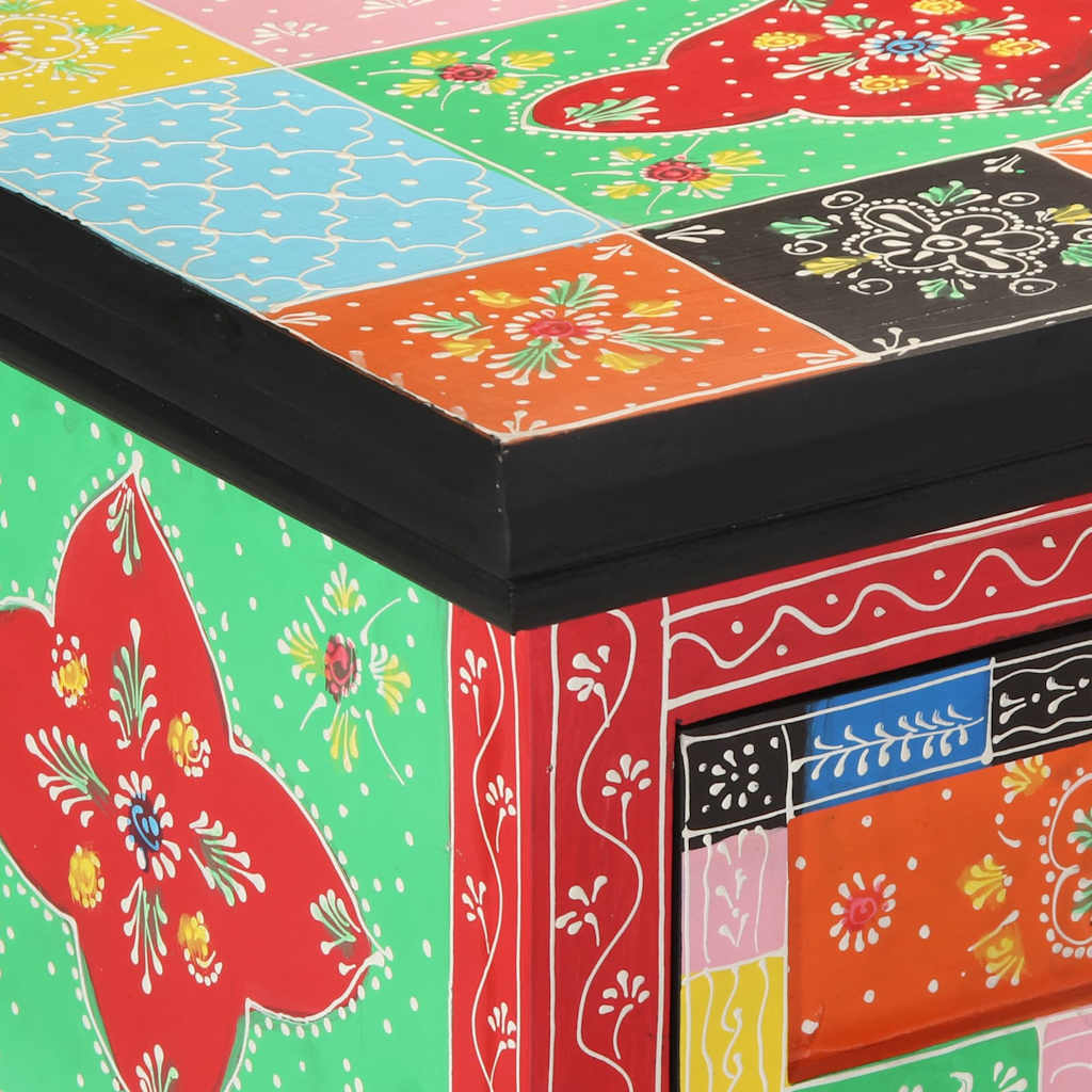Console Table with Drawer Multicolour 100 x 30 x 77 cm