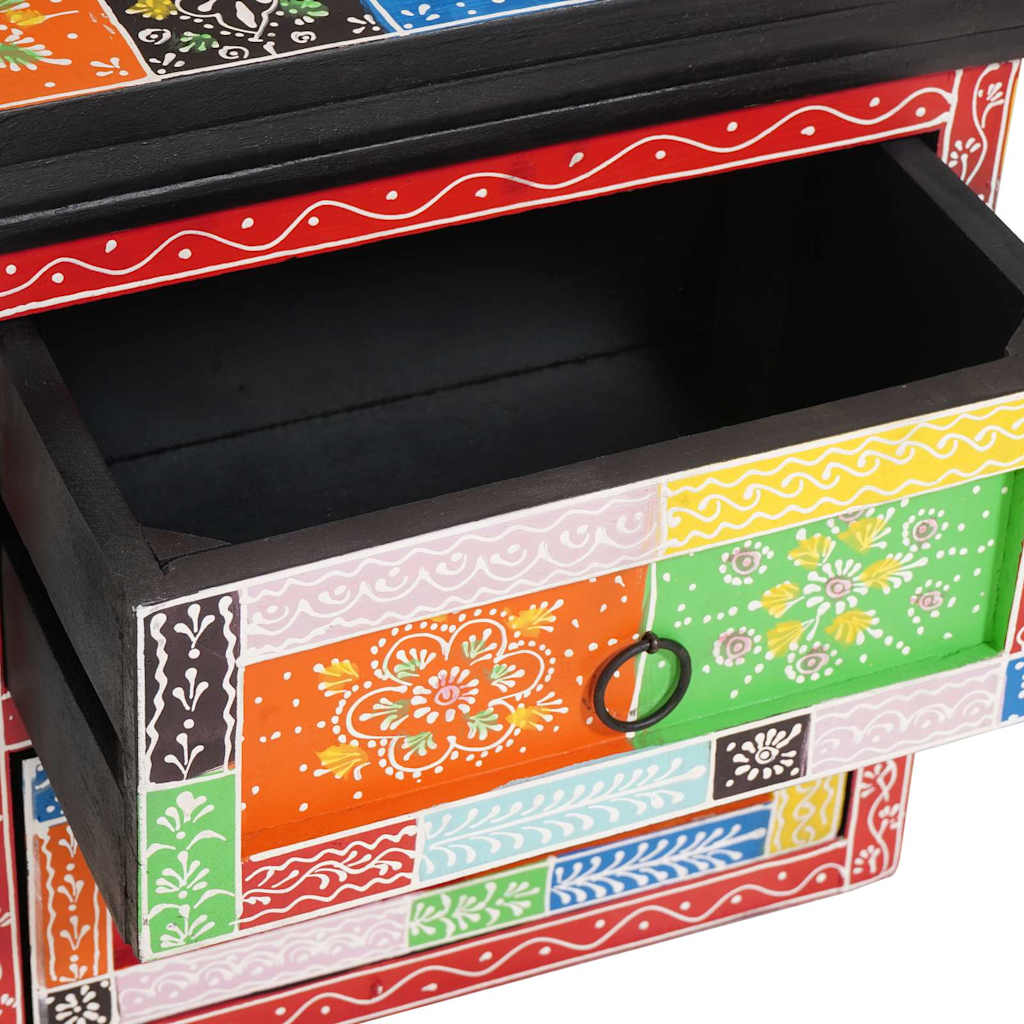 Bedside Cabinet Multicolour 40 x 30 x 40 cm