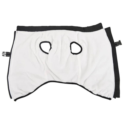Dog Coat with Harness Waterproof Reflective Black 5XL