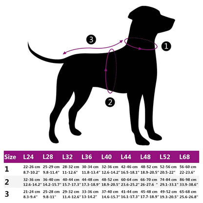 Dog Coat with Harness Waterproof Reflective Red 5XL