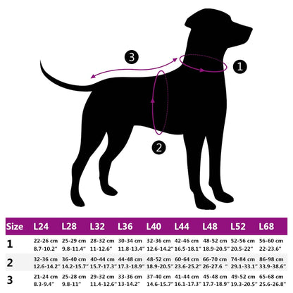 Dog Coat with Harness Waterproof Reflective Black XL