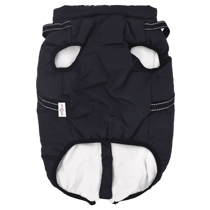 Dog Coat with Harness Waterproof Reflective Navy Blue 5XL