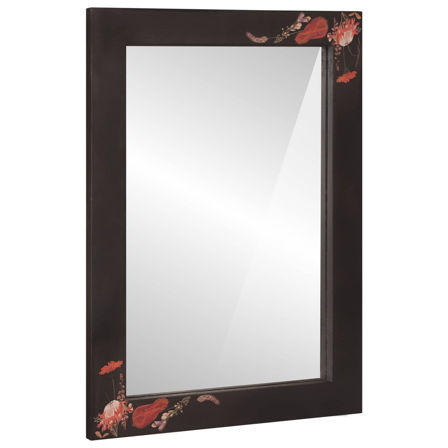 Bathroom Cabinet Set Wall-mounted 2 pcs Solid Mango Wood