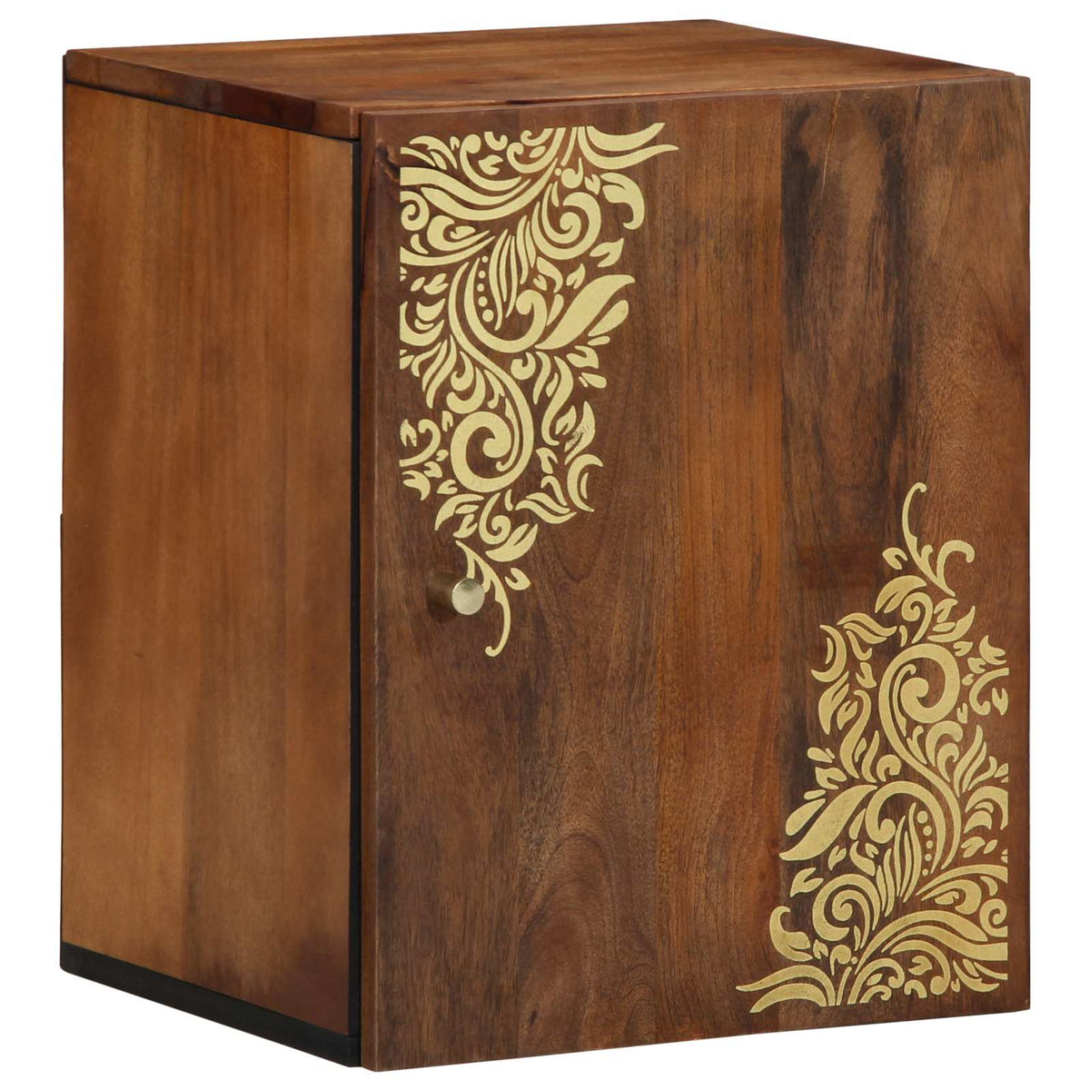 Bathroom Cabinet Set 5 pcs Honey Brown Solid Mango Wood