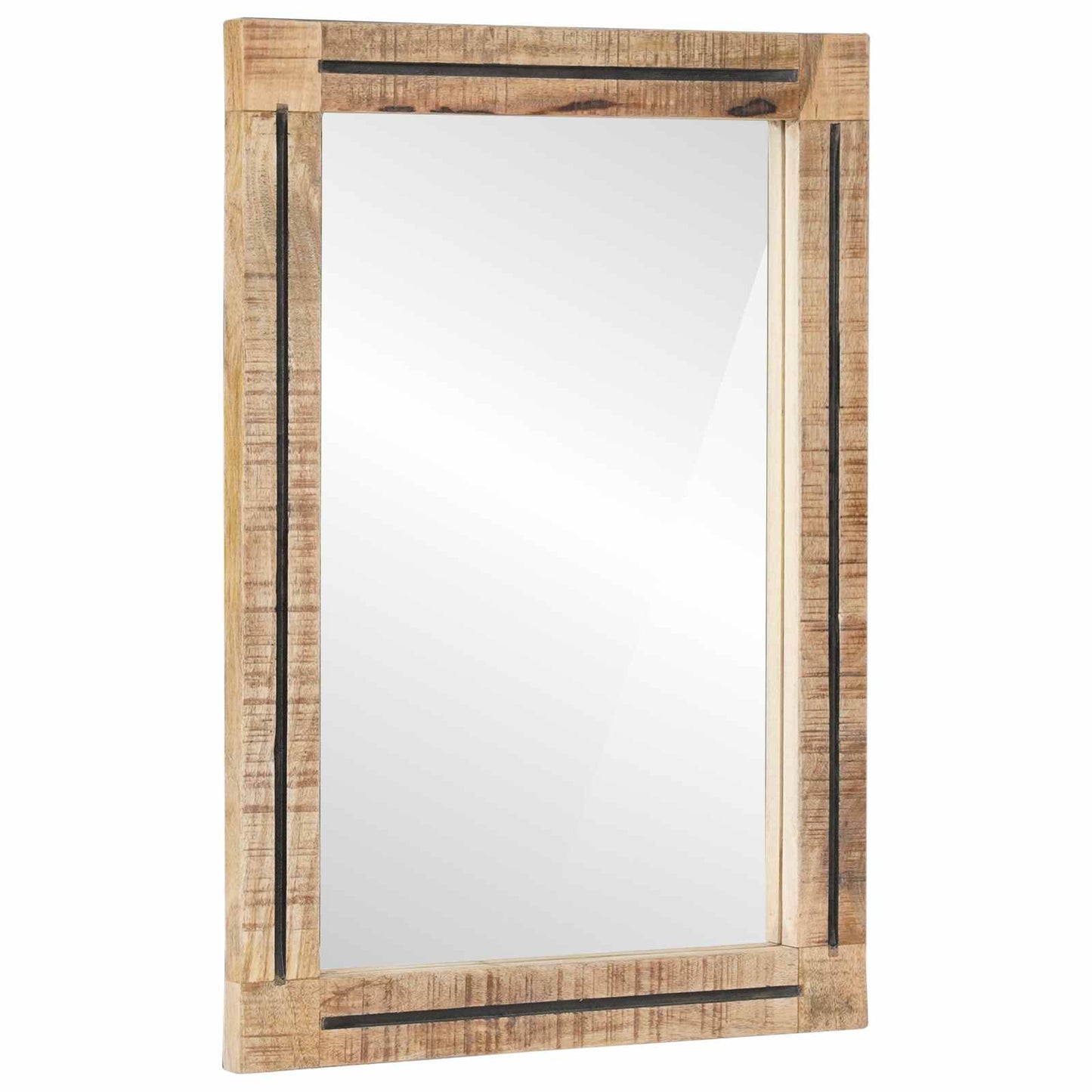 Bathroom Cabinet Set 3 pcs Natural Solid Mango Wood