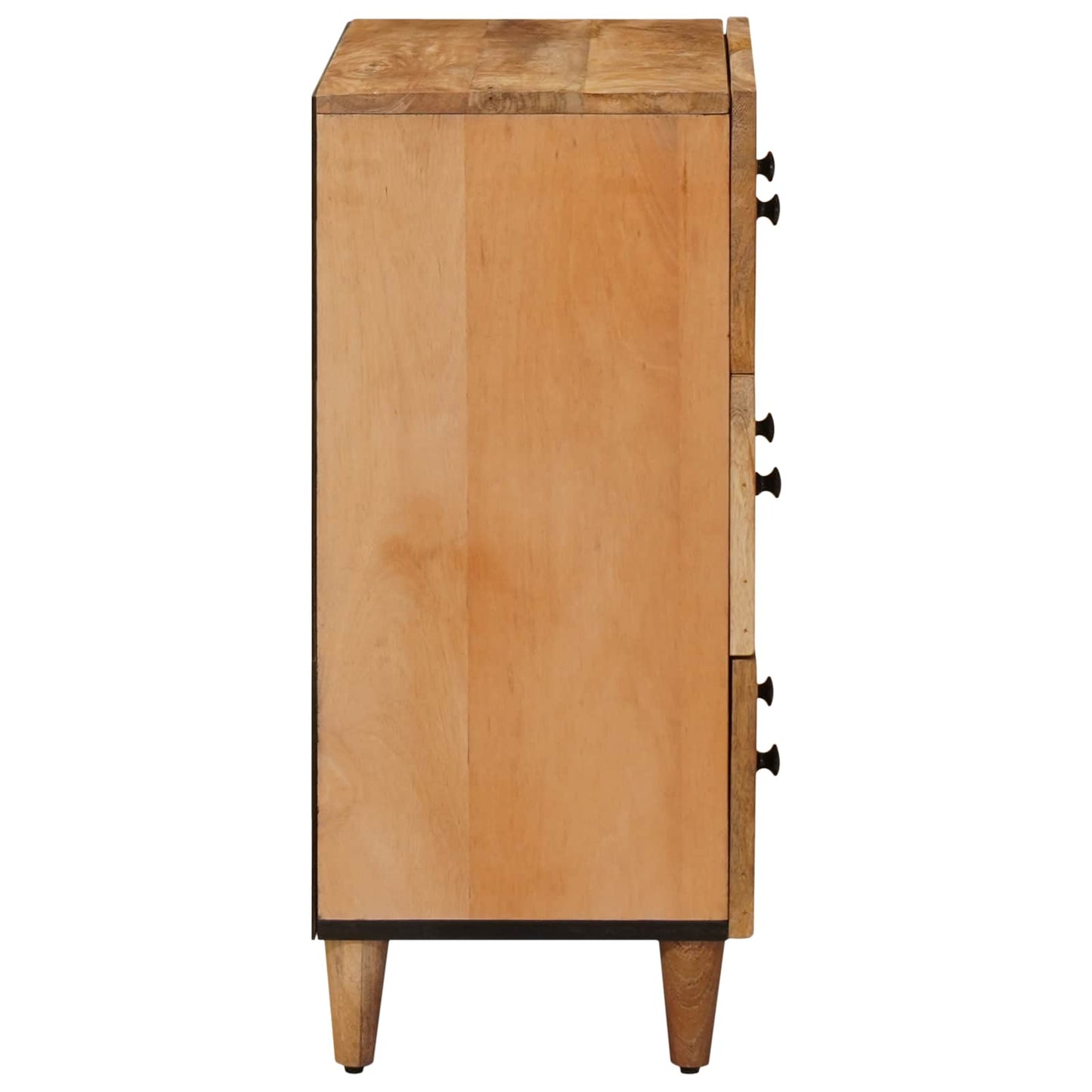Storage Cabinets 2 pcs Brown 60 x 33.5 x 75 cm Solid Mango Wood