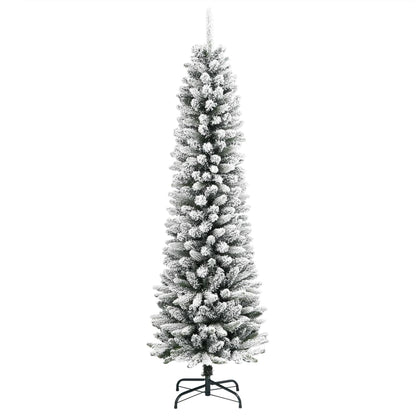 Christmas Tree | White and green | PVC, PE, Steel | Slim