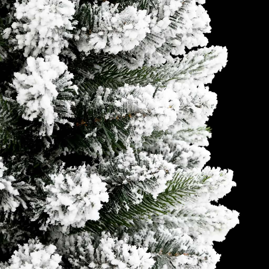 Christmas Tree | White and Green | PVC and PE with a steel stand | Slim