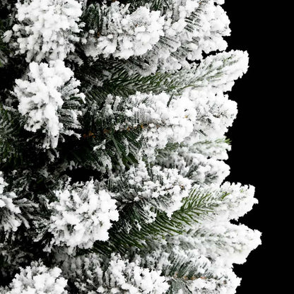 Christmas Tree | White and Green | PVC and PE with a steel stand | Slim
