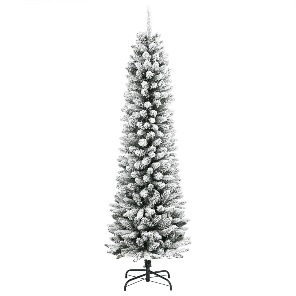 Christmas Tree | White and green | PVC, PE, steel | Slim