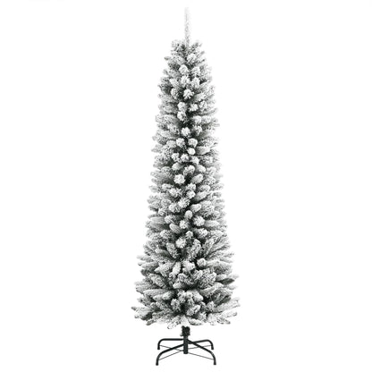 Christmas Tree | White and green | PVC, PE, steel | Slim
