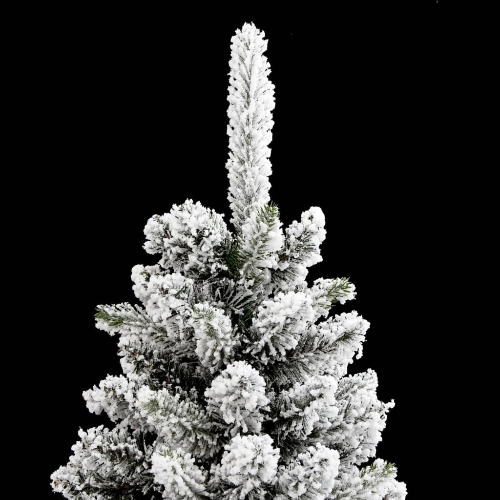 Christmas Tree | White and green | PVC, PE, steel | Slim