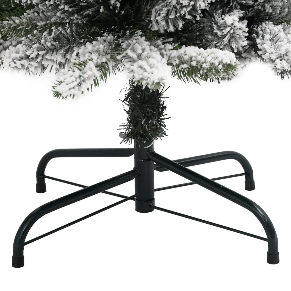 Christmas Tree | White and green | PVC and PE, steel | Slim