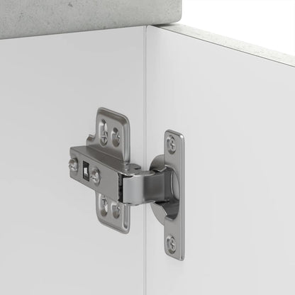 Kitchen Base Cabinet Kalmar Concrete Grey Engineered Wood