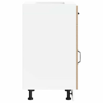 Kitchen Base Cabinet Kalmar Sonoma Oak Engineered Wood