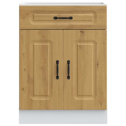 Kitchen Base Cabinet Kalmar Artisan Oak Engineered Wood