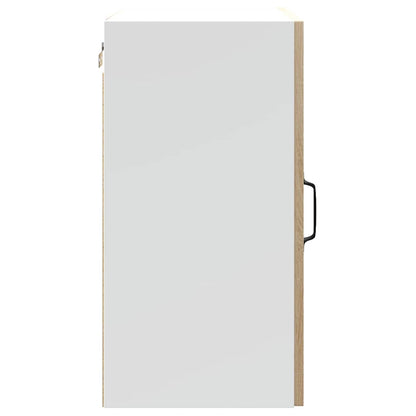 Kitchen Wall Cabinet Kalmar Sonoma Oak Engineered Wood