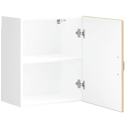 Kitchen Wall Cabinet Kalmar Sonoma Oak Engineered Wood