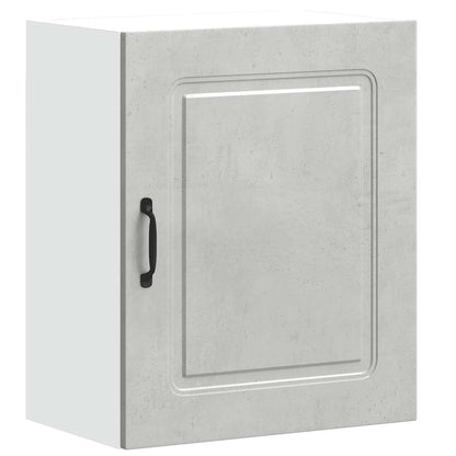 Kitchen Wall Cabinets 2 pcs Kalmar Concrete Grey Engineered Wood