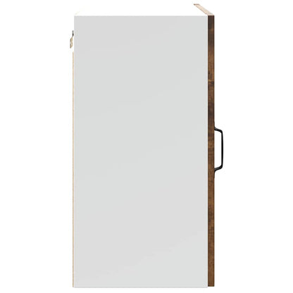Kitchen Wall Cabinet Kalmar Smoked Oak Engineered Wood