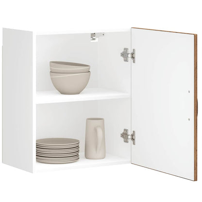 Kitchen Wall Cabinets 2 pcs Kalmar Old Wood Engineered Wood