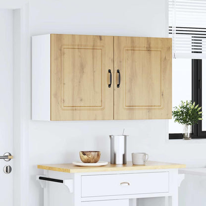 Kitchen Wall Cabinets 2 pcs Kalmar Artisan Oak Engineered Wood