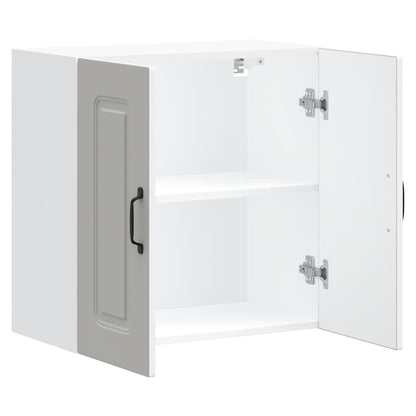 Kitchen Wall Cabinet Kalmar White Engineered Wood