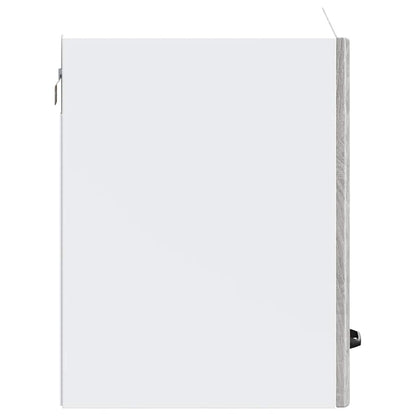 Kitchen Wall Cabinet Kalmar Grey Sonoma Engineered Wood