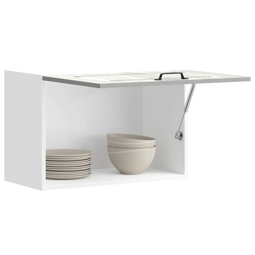 Kitchen Wall Cabinet Kalmar Grey Sonoma Engineered Wood