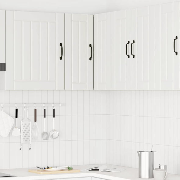 Kitchen Wall Corner Cabinet Kalmar White Engineered Wood