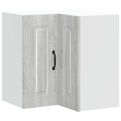 Kitchen Wall Corner Cabinet Kalmar Grey Sonoma Engineered Wood