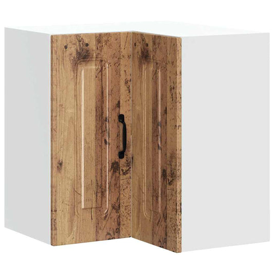 Kitchen Wall Corner Cabinet Kalmar Old Wood Engineered Wood
